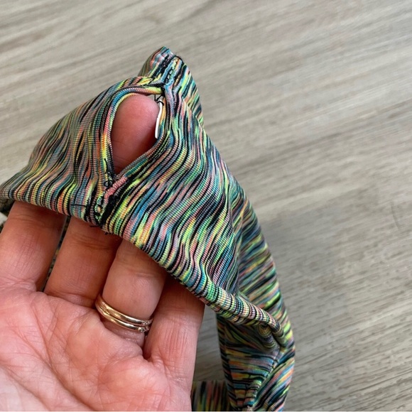 Cute Colourful Stretchy Visor with Ponytail Hole. - Picture 3 of 4